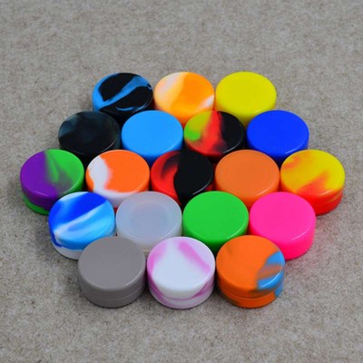 Wholesale Customized Nonstick Concentrate 3ml 5ml 7ml 10ml Silicone Jars Dab Wax