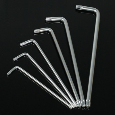 T10 T15 T20 T25 T27 T30 Allen Hex Wrench L-Type Hexagon Torx Star Key Bit Wrench